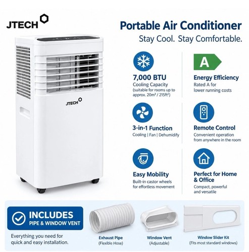 Jtech aircon unit 7000btu - aircon,
